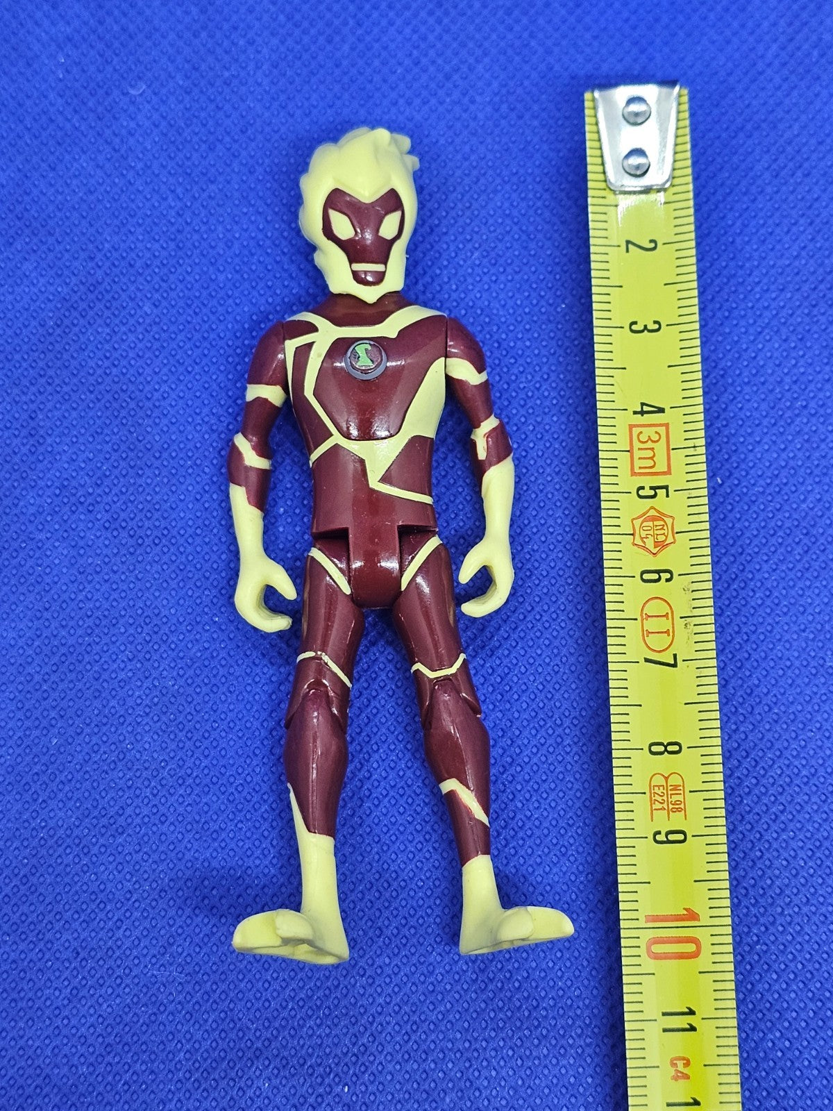 Heatblast Ben 10 Alien Force Cartoon Network Bandai 2008 figurine 10 cm3