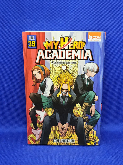 My Hero Academia Tome 39 Un combat sans alter Kohei Horikoshi Ki-oon VF 18 cm0