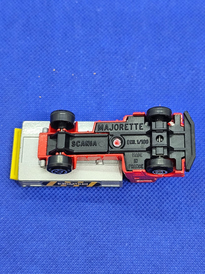 Camion Benne Scania Service Majorette Made in France 1100 Décoration Amovible5