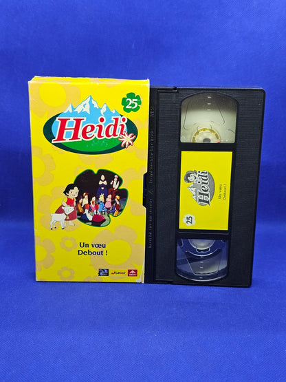 Heidi VHS 25 Un Vœu Debout RBA Fabbri 2004 Dessin Animé Vintage2