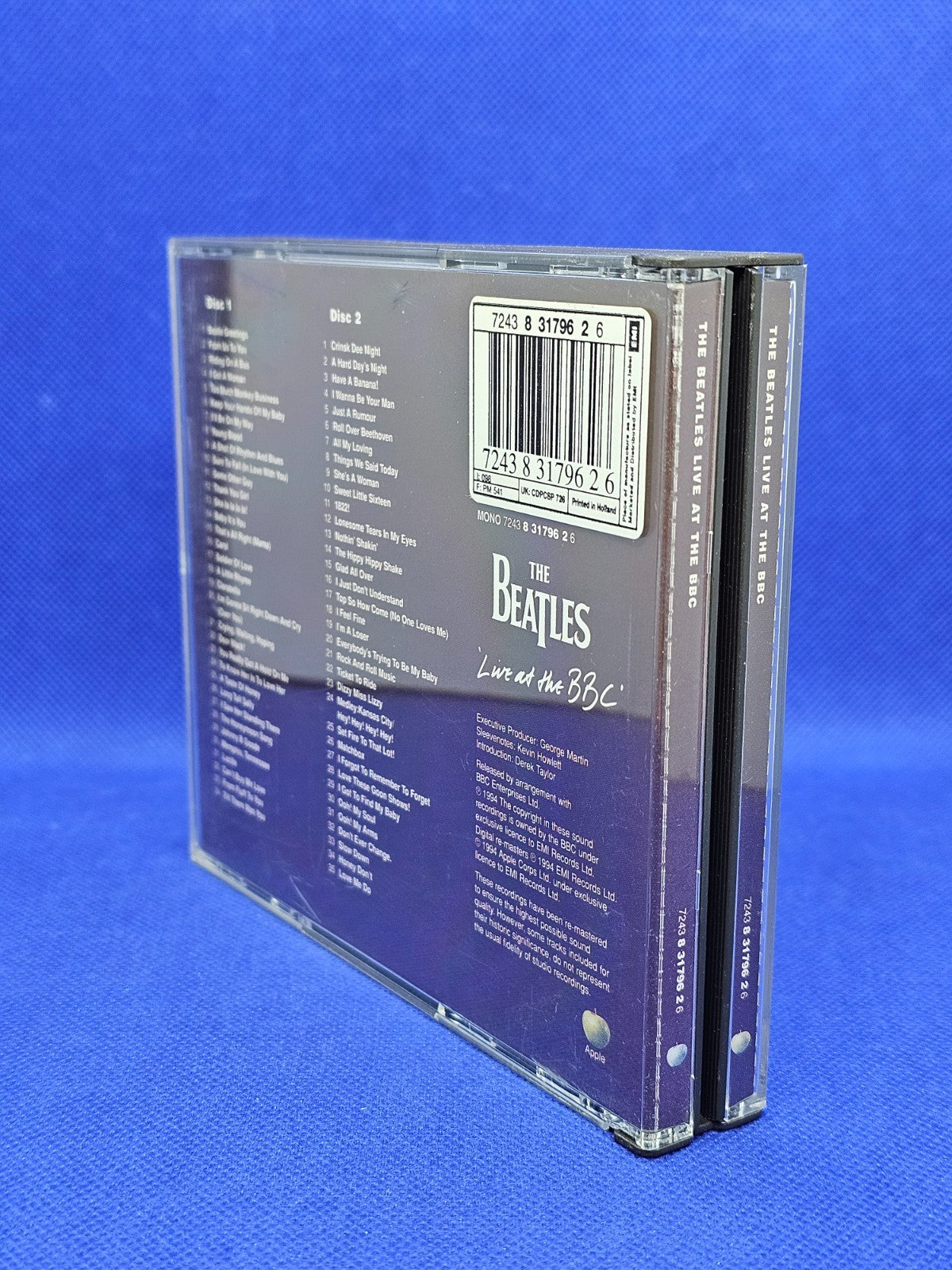 The Beatles Live at the BBC Double CD musical Apple EMI 1994 Rock1