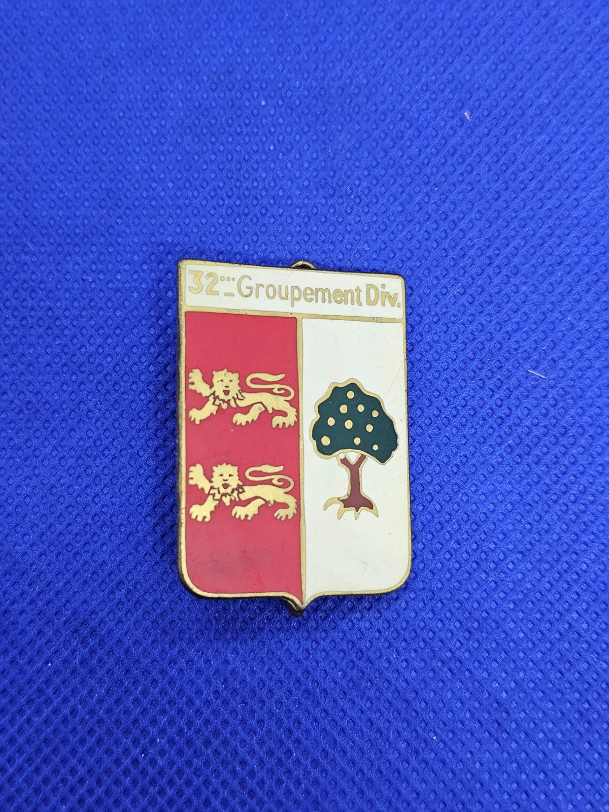 Insigne 32e Groupement Divisionnaire Armée Française Drago Paris G2141 Militaria0
