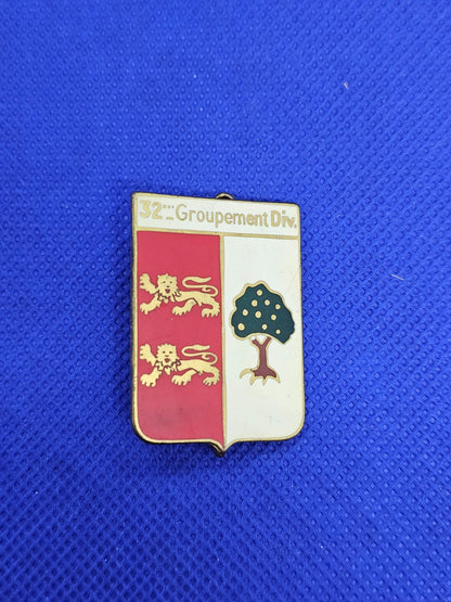 Insigne 32e Groupement Divisionnaire Armée Française Drago Paris G2141 Militaria0