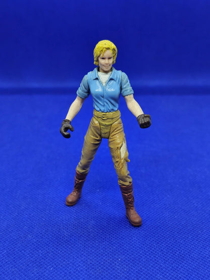 Figurine Jurassic Park Personnage Femme Amanda Kirby, Action Figure Vintage 20010