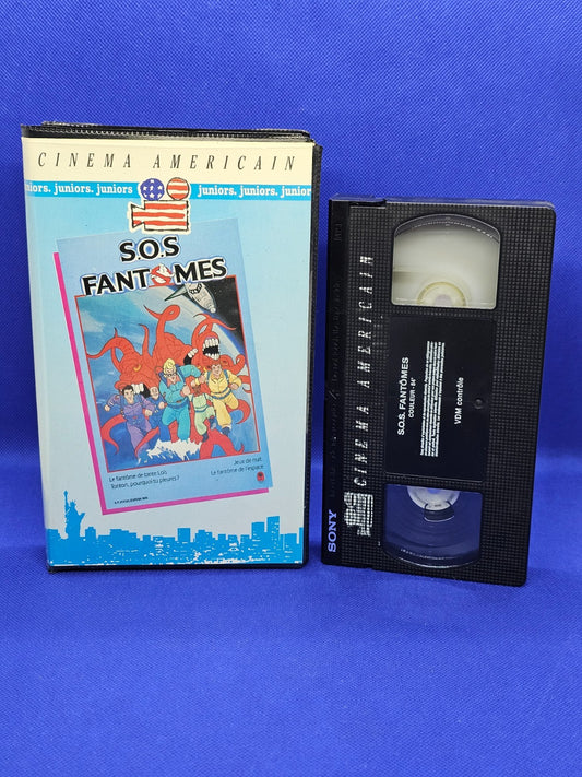 S.O.S Fantômes VHS, Dessin Animé, Columbia, Années 80, VF, 84mn0