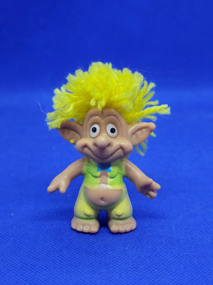 Troll vintage Star Toys International cheveux jaunes Espagne années 90 7 cm0