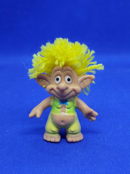 Troll vintage Star Toys International cheveux jaunes Espagne années 90 7 cm0