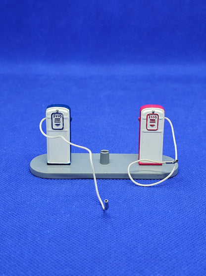 Poste ravitaillement Esso Dinky Toys 49D Éditions Atlas 2008 143 incomplet0