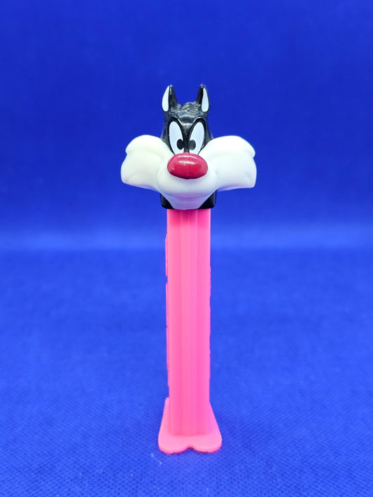 PEZ Grosminet Sylvestre Distributeur Pieds Rose0