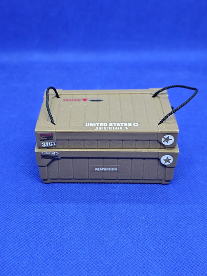 GI Joe Ammo Dump Unit Caisse Munitions Battlefield Hasbro 1985 M38550
