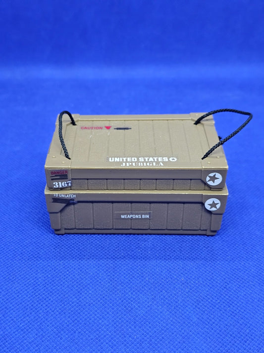 GI Joe Ammo Dump Unit Caisse Munitions Battlefield Hasbro 1985 M38550