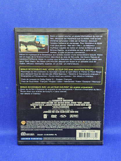 Matrix DVD Collector Warner Keanu Reeves Sci-Fi Culte 1999 Zone 21