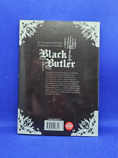 Black Butler Tome 4 Manga Kana Yana Toboso Dark Fantasy VF 20101