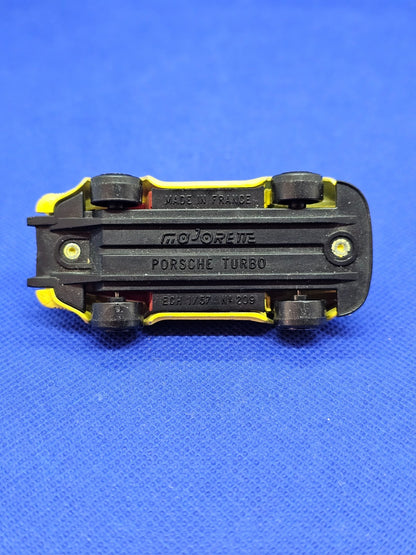 Porsche 911 Turbo 930 Majorette 209 Made in France Jaune 157 Vintage3