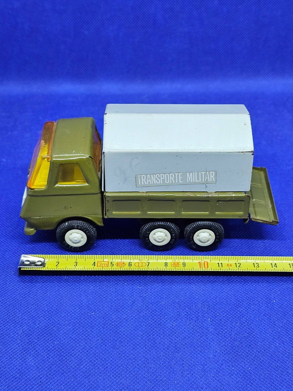 Camion Transporte Militar Rico Espagne Vintage 6x6 Tôle Années 19706