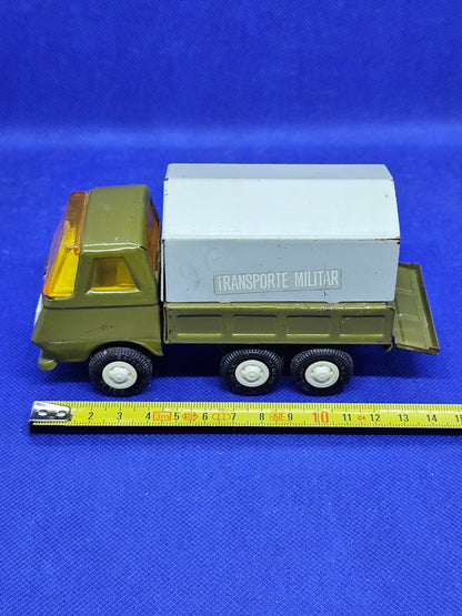 Camion Transporte Militar Rico Espagne Vintage 6x6 Tôle Années 19706