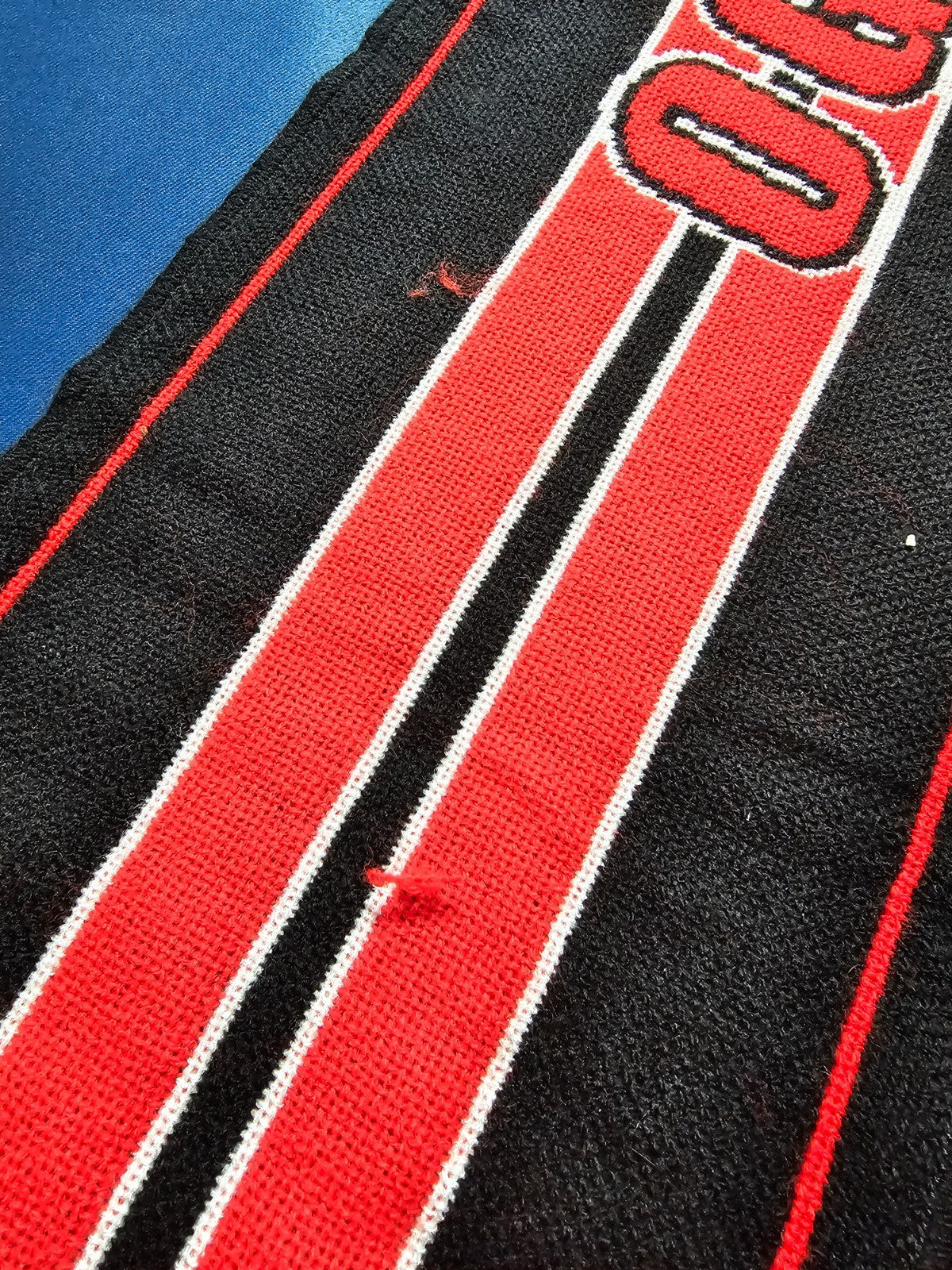 Écharpe OGC Nice Côte d’Azur Supporter Football Vintage Ancien Logo3