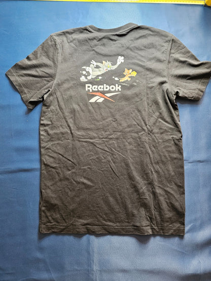 T-shirt Reebok x Tom & Jerry M noir Warner Bros cartoon sportswear2