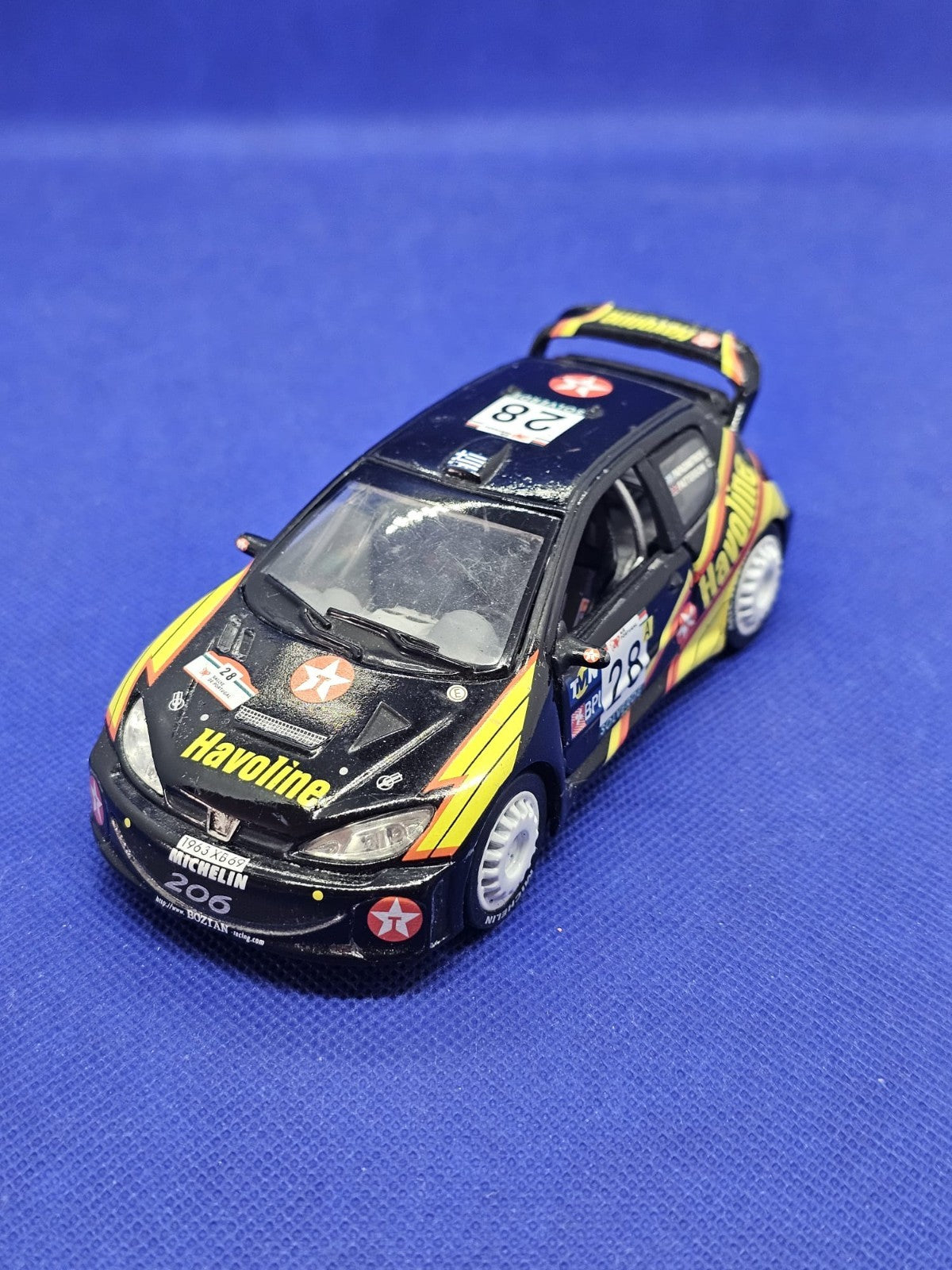 Peugeot 206 WRC Havoline n°28 Rally Portugal 2001 Saico 1320