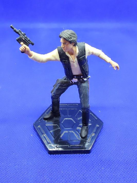 Han Solo Star Wars Figurine PVC Disney 2022 9,5 cm avec Socle0