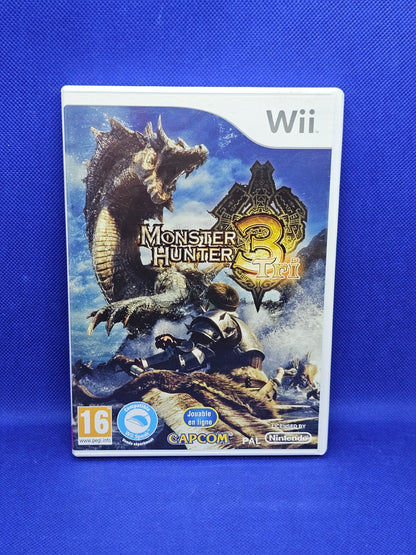Monster Hunter 3 Tri Nintendo Wii PAL FR Capcom 2010 complet0