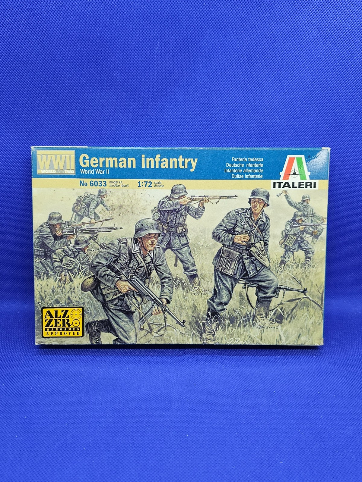 Italeri German Infantry WWII 6033 50 Soldats Allemands 172 20070