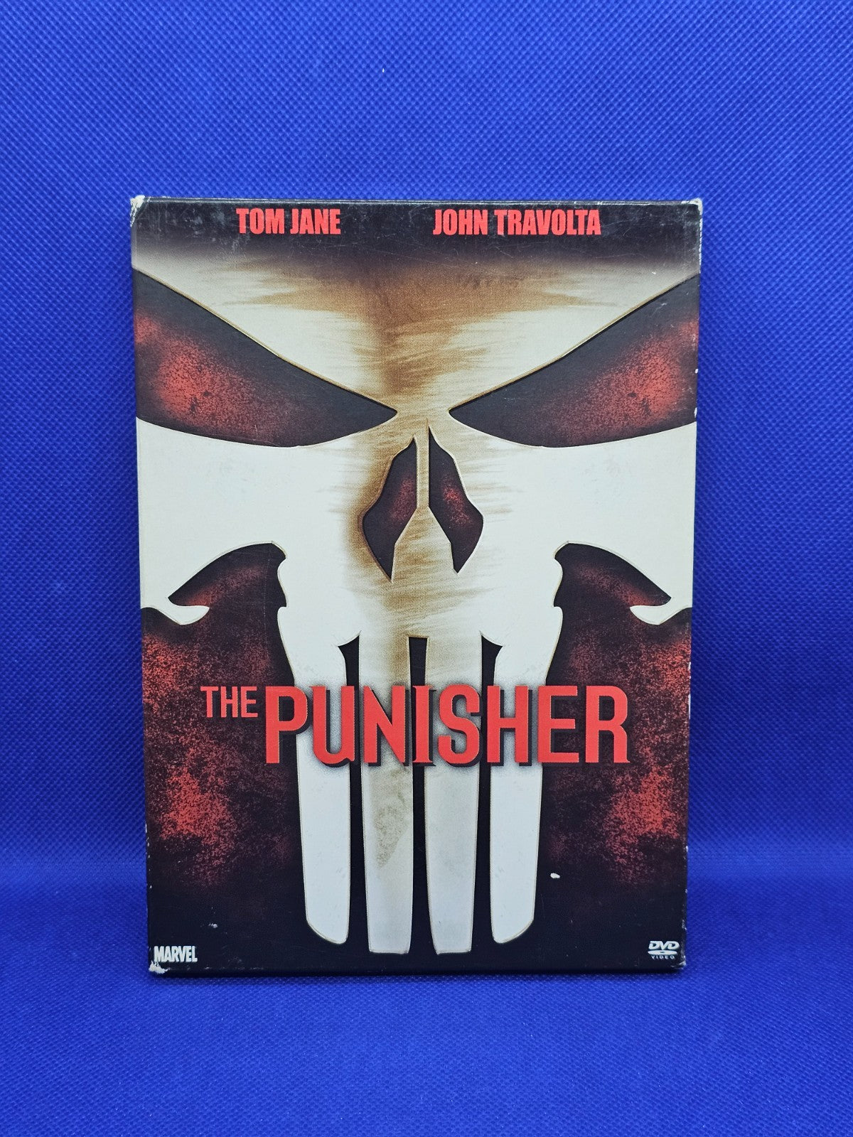The Punisher DVD Marvel Tom Jane John Travolta 2004 Zone 2 PAL0