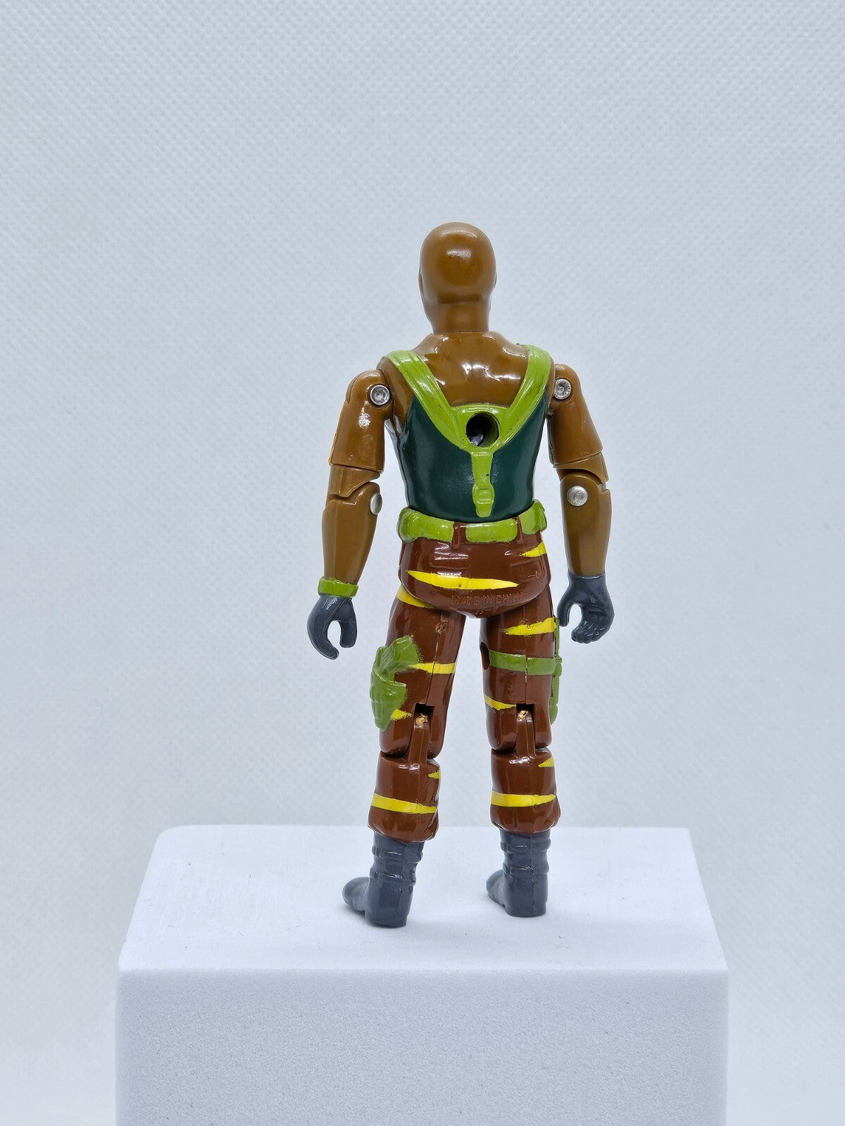 GI Joe ARAH Tiger Force Roadblock Hasbro 1988 – Figurine Vintage Cassée1