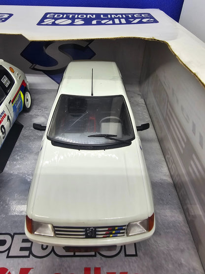 Coffret Peugeot 205 Rallye Édition Limitée 2005 Solido 118 Pack 2 Voitures2