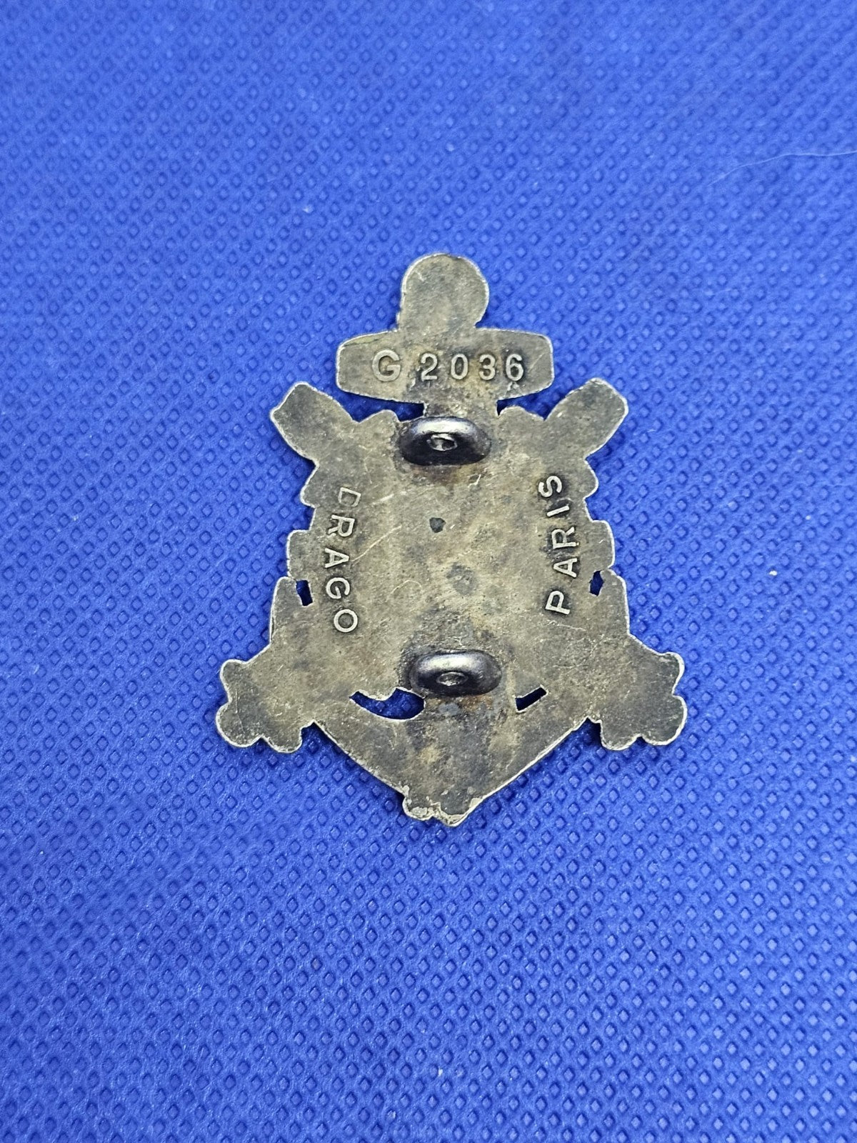 Insigne 9e RCS Régiment Commandement Soutien Drago Paris G2036 Militaria Vintage1
