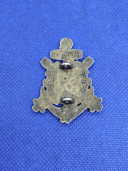 Insigne 9e RCS Régiment Commandement Soutien Drago Paris G2036 Militaria Vintage1