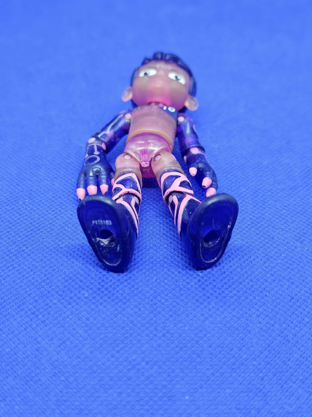 Glitch Ben Ben 10 Playmates 2018 Figurine Violette Translucide2