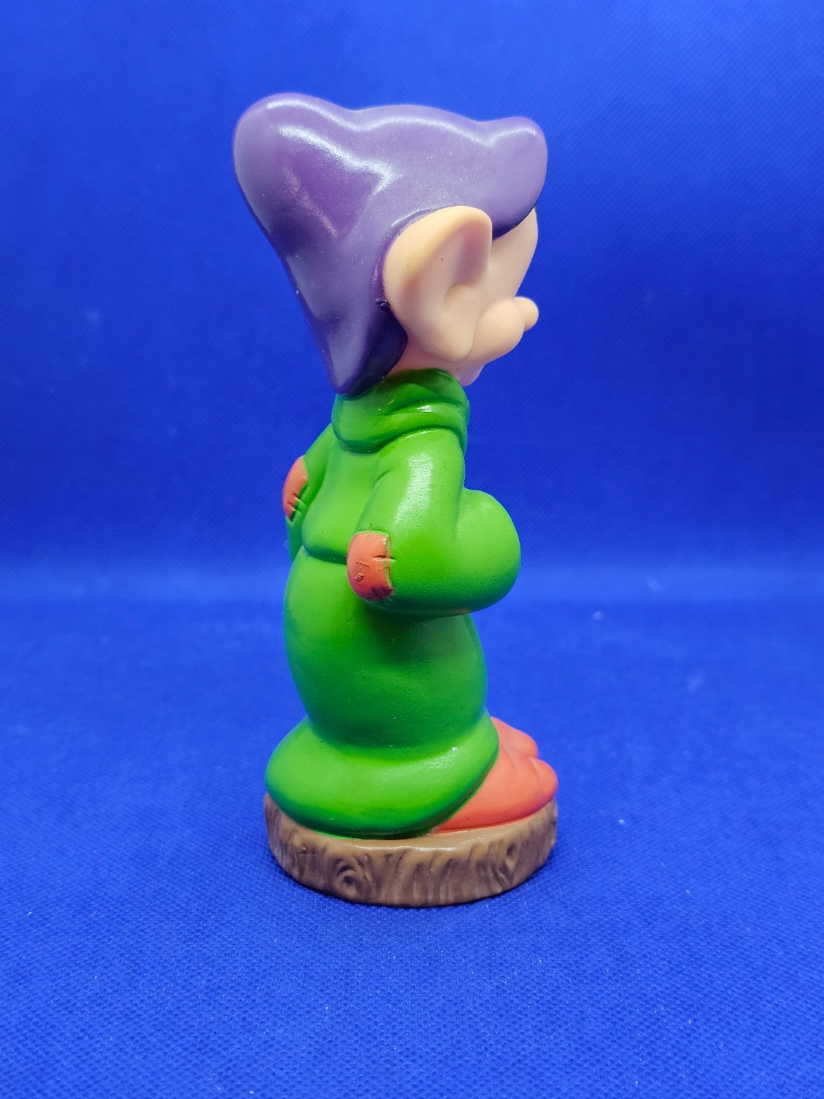 Figurine Simplet Dopey, Blanche-Neige et les Sept Nains, Disney, Pouet PVC, 14 c2