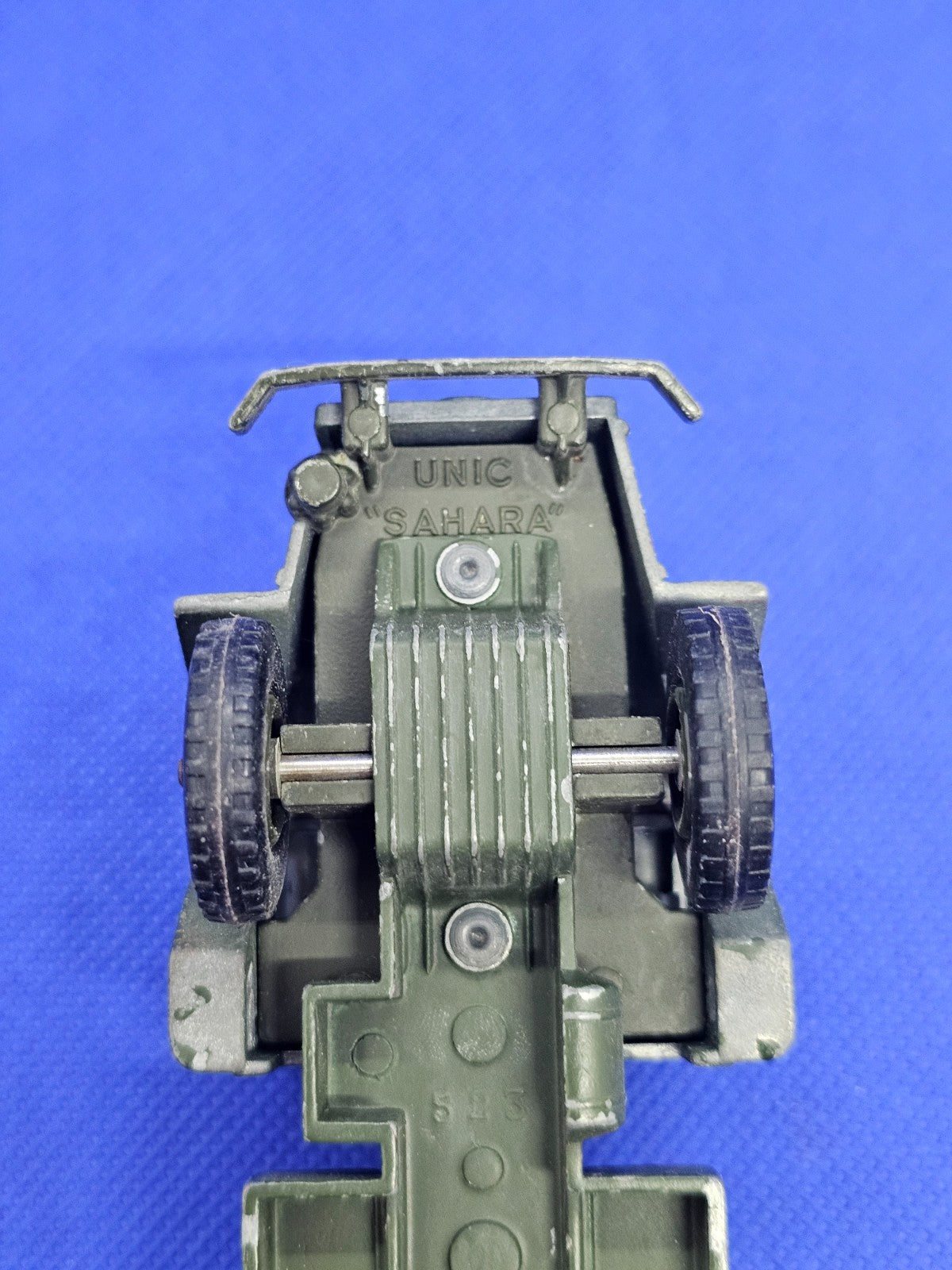 Unic ZU 120 Sahara camion militaire Solido France 150 vintage 15,5 cm3
