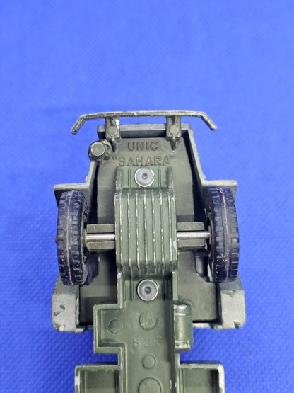 Unic ZU 120 Sahara camion militaire Solido France 150 vintage 15,5 cm3