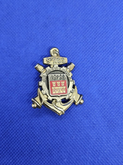 Insigne 9e RCS Régiment Commandement Soutien Drago G2767 Militaria0