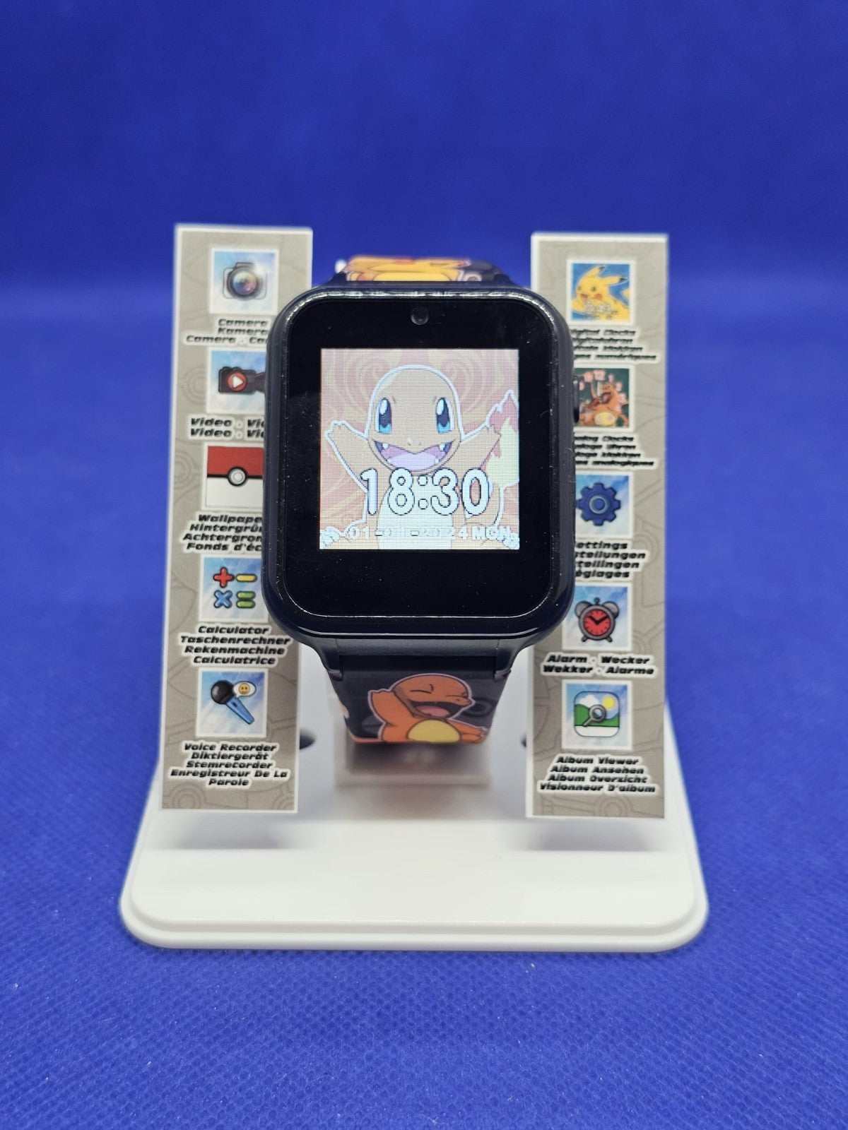 Montre Pokémon Pikachu Smartwatch Accutime POK4231AZ Écran Tactile Caméra1