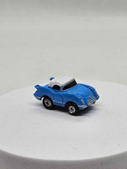 Micro Machine 1955 Chevrolet Corvett blue And White