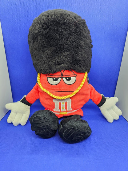 Peluche M&M’s Red London Guard Mars Officiel 30 cm Vintage0