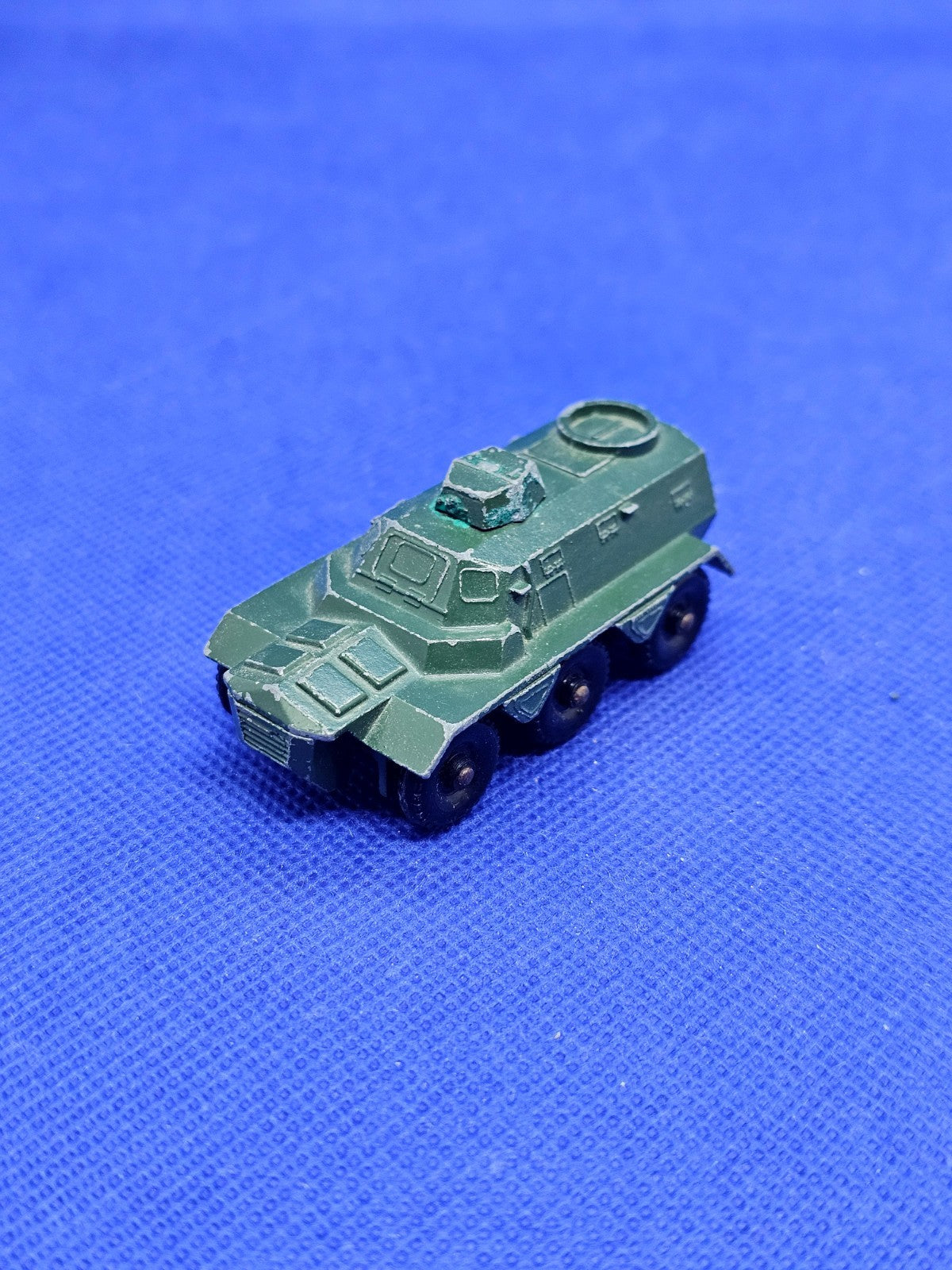 Saracen Personnel Carrier n° 54A Matchbox Lesney militaire canon cassé 6 cm0