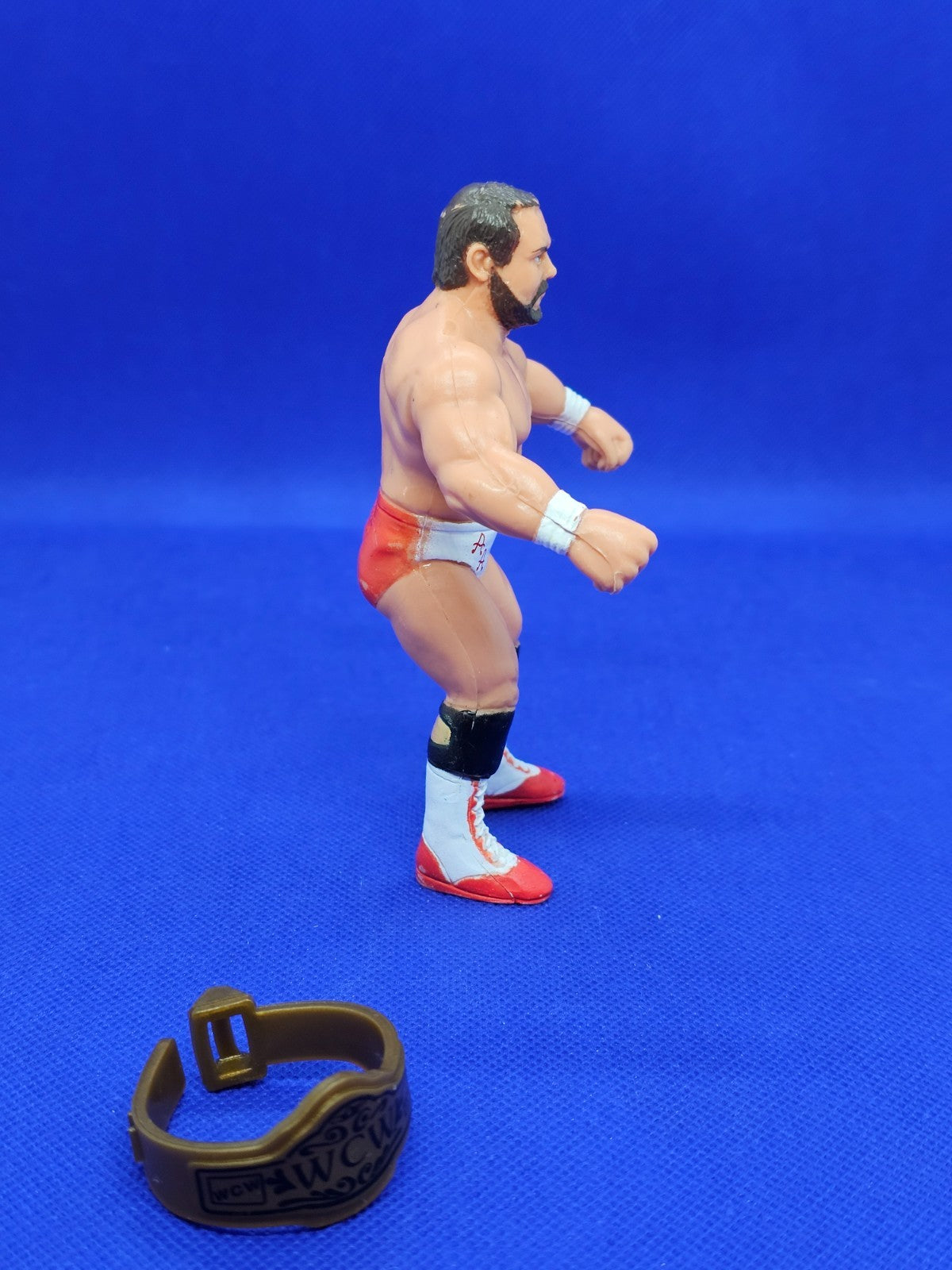 Arn Anderson WCW Galoob 1990 Figurine Catch 12 cm Avec Ceinture4