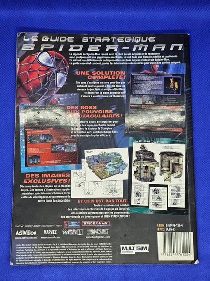 Guide Stratégique Officiel Spider Man PS2 Xbox GameCube Multisim 2002 Marvel1