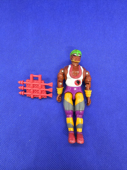 Figurine Mobutu The Corps Lanard Lightning soldat années 90 avec accessoire0