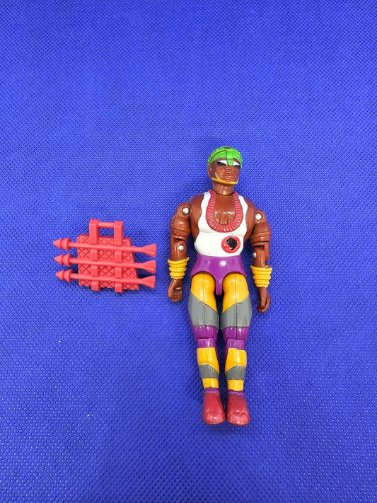 Figurine Mobutu The Corps Lanard Lightning soldat années 90 avec accessoire0