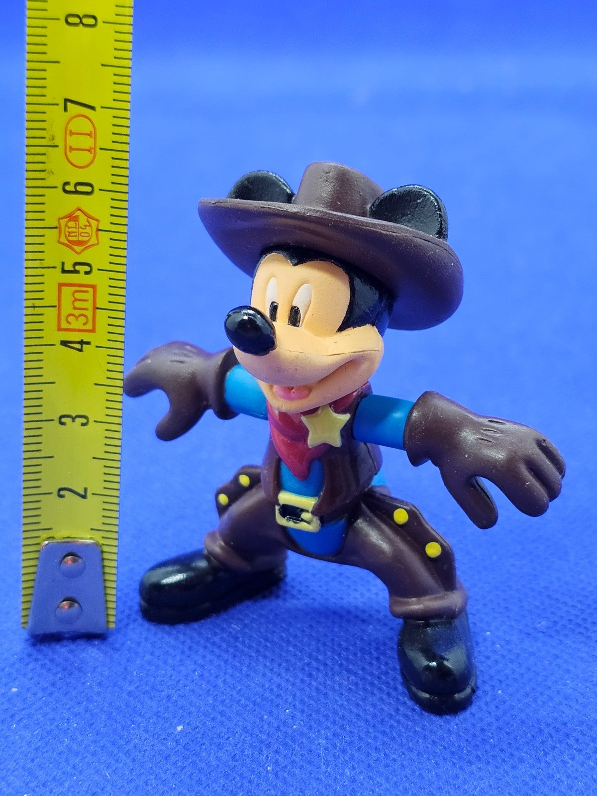 Mickey Mouse Cow Boy Disney Figurine PVC Disney 5 cm3