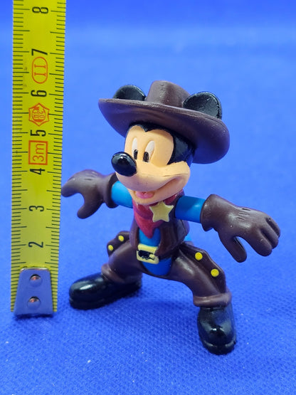 Mickey Mouse Cow Boy Disney Figurine PVC Disney 5 cm3