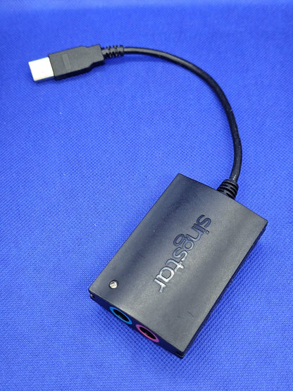 Sony SingStar Micros Filaires + Adaptateur USB Officiel PS3 PS2 Karaoke 20102