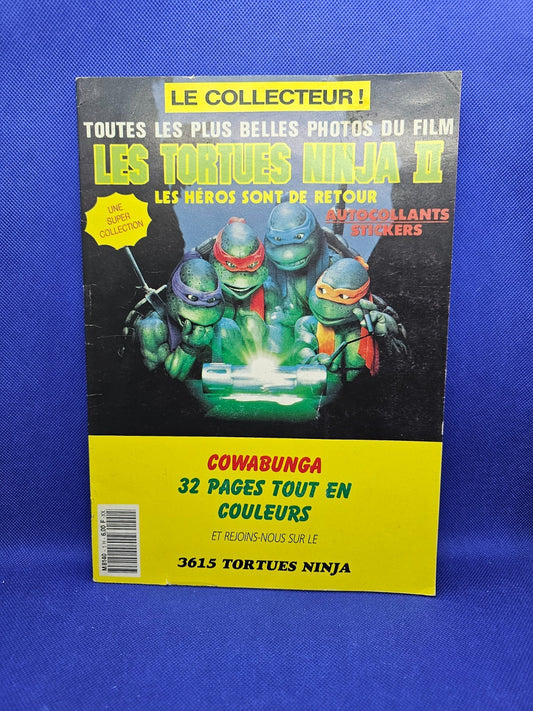 Tortues Ninja II Album Stickers Vintage TMNT 1991 Cowabunga 73 images0