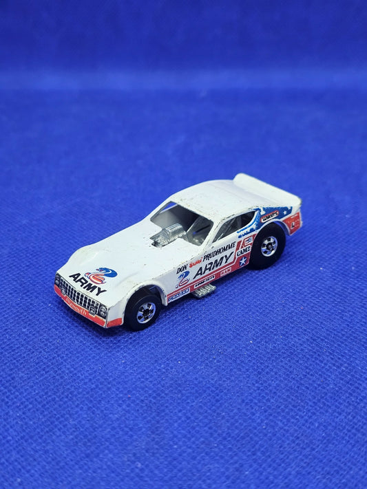 Don Prudhomme Army Funny Car Hot Wheels Mattel Hong Kong 1979 7 cm0