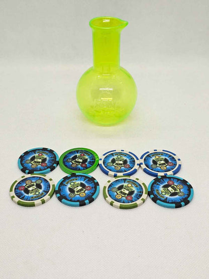 Flacon Chimie Alien + 7 Jetons Ben 10, Giochi Preziosi, 2006